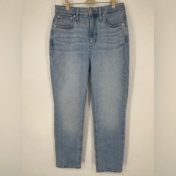 NWOT Madewell The Curvy Perfect Vintage Jean in Fiore Wash Blue 27 - Picture 4 of 6